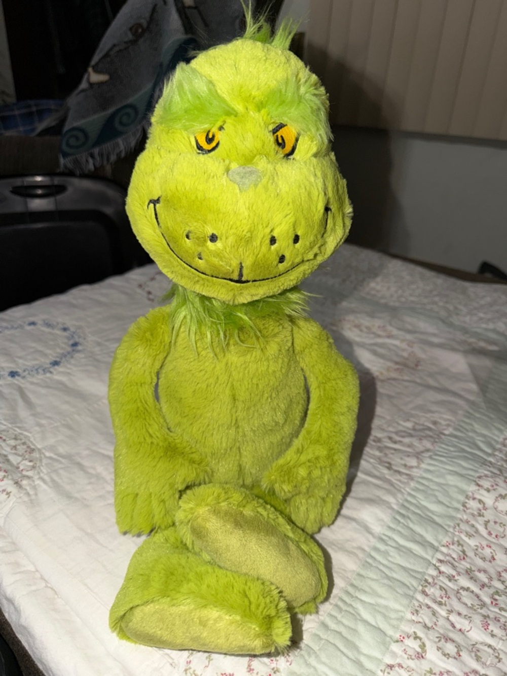 Aurora DR.SEUSS GRINCH PLUSH/stuffed Doll,toy, GRINCH HE IS 20” tall
